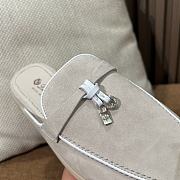 Colestore Loro Piana Charms Walk Babouche Loafer Tapioca - 5
