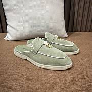 Colestore Loro Piana Charms Walk Babouche Loafer Dried Taragon - 2