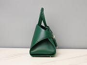 Colestore Ferragamo Medium Hug Tote Bag Green 31.5x19x22cm - 5