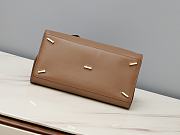 Colestore Ferragamo Medium Hug Tote Bag Brown 31.5x19x22cm - 4