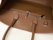 Colestore Ferragamo Medium Hug Tote Bag Brown 31.5x19x22cm - 2