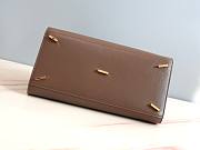 Colestore Ferragamo Medium Hug Tote Bag Brown x Yellow 31.5x19x22cm - 4