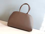 Colestore Ferragamo Medium Hug Tote Bag Brown x Yellow 31.5x19x22cm - 3