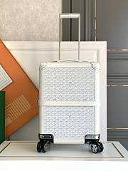 Colestore Goyard Aba Bourget Suitcase Goyardine - 6
