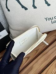 Colestore Chanel Wallet White 12x7.5x2.5cm - 6