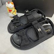 Colestore Chanel Ribbon Sandal in Black - 2