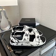 Colestore Chanel 23P CC Logo Lambskin Dad Sandals - 4
