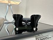 Colestore Chanel CC Ruffled Bow Heels Black - 5