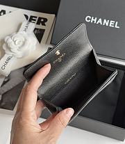 Colestore Chanel Card Holder Black 8.5x11.2cm - 4