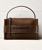 Colestore JW Anderson Leather Loafer shoulder Bag Brown 47x28.5x15cm - 1
