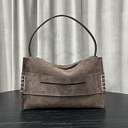 Colestore JW Anderson Leather Loafer shoulder Bag Brown 47x28.5x15cm - 2