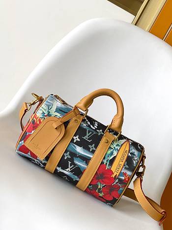 Colestore Louis Vuitton Keepall Bandoulière 25 Surfing Monogram 25x15x11CM