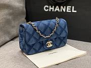 Colestore Chanel 22B Denim Mini Flap Bag size 20cm - 1