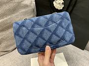 Colestore Chanel 22B Denim Mini Flap Bag size 20cm - 4