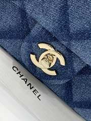 Colestore Chanel 22B Denim Mini Flap Bag size 20cm - 3