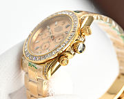 Colestore Rolex Cosmograph Daytona 40mm Golden Diamond-Set Dial  - 3
