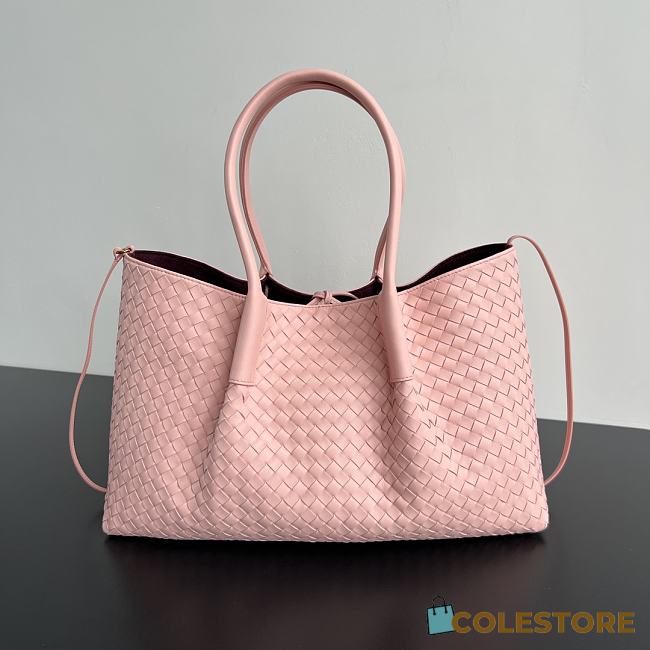 Colestore Bottega Veneta Pinacoteca Medium Madder Rose/barolo 23x43x14.5cm - 1