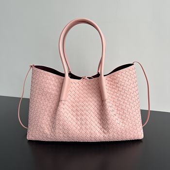 Colestore Bottega Veneta Pinacoteca Medium Madder Rose/barolo 23x43x14.5cm