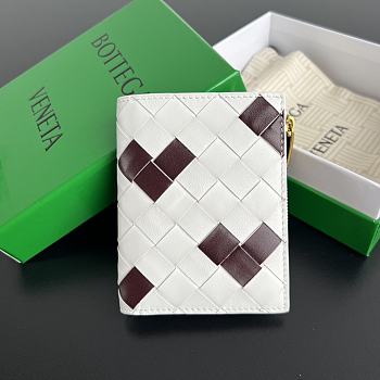 Colestore Bottega Veneta Small Leather Intrecciato Bifold Wallet 11.5x9cm