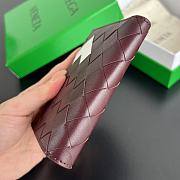 Colestore Bottega Veneta Small Leather Intrecciato Heart Bifold Wallet 11.5x9cm - 5
