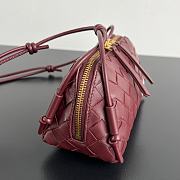 Colestore Bottega Veneta Concert Heart Pouch in Intrecciato Leather 18.5x11.5x8.5cm - 6