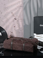 Colestore Chanel Rodeo Drive Microsuede Hobo Brown 36cm - 5