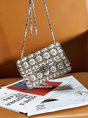 Colestore 23 CF Handmade Pearl Openwork Metal Bag size 17cm - 3