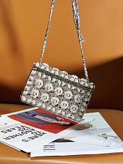 Colestore 23 CF Handmade Pearl Openwork Metal Bag size 17cm - 2