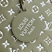 Colestore Louis Vuitton Onthego MM Tote Monogram Empreinte 'Kaki Beige' 35 x 27 x 14cm - 5