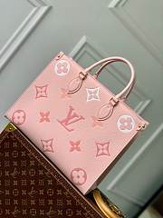 Colestore Louis Vuitton Onthego MM Tote Monogram Empreinte 'Pink' 35 x 27 x 14cm - 1