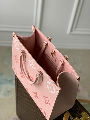 Colestore Louis Vuitton Onthego MM Tote Monogram Empreinte 'Pink' 35 x 27 x 14cm - 4