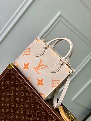 Colestore Louis Vuitton Onthego MM Tote Monogram Empreinte 'Orange' 25 x 19 x 11.5cm - 2