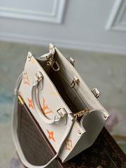 Colestore Louis Vuitton Onthego MM Tote Monogram Empreinte 'Orange' 25 x 19 x 11.5cm - 3