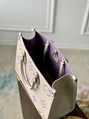 Colestore Louis Vuitton Onthego MM Tote Monogram Empreinte 'Purple' 35 x 27 x 14cm - 6