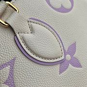 Colestore Louis Vuitton Onthego MM Tote Monogram Empreinte 'Purple' 35 x 27 x 14cm - 5