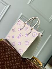 Colestore Louis Vuitton Onthego MM Tote Monogram Empreinte 'Purple' 35 x 27 x 14cm - 2