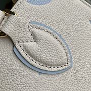 Colestore Louis Vuitton Onthego MM Tote Monogram Empreinte 'Blue' 25 x 19 x 11.5cm - 5