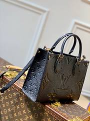 Colestore Louis Vuitton Onthego MM Tote Monogram Empreinte 'Sac Plat' 25 x 19 x 11.5cm - 6