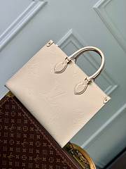 Colestore Louis Vuitton Onthego MM Tote Monogram Empreinte 'Beige' 35 x 27 x 14cm - 1