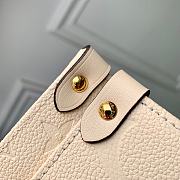 Colestore Louis Vuitton Onthego MM Tote Monogram Empreinte 'Beige' 35 x 27 x 14cm - 6