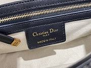 Colestore Dior Small Streetchic Bag Blue Dior Oblique Jacquard and Smooth Calfskin 24×12.5×5cm - 6