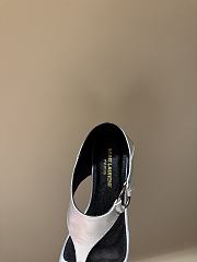 Colestore Saint Laurent Flat sandals - Sliver  - 6