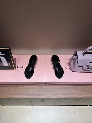 Colestore Saint Laurent Flat sandals - Black