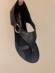 Colestore Saint Laurent Flat sandals - Black - 5
