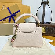 Colestore Louis Vuitton Capucines Mini Pink Skin 21x14x8cm - 6