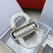 Colestore Dior Mini Lady Dior Bag Latte 17 x 15 x 7cm - 3