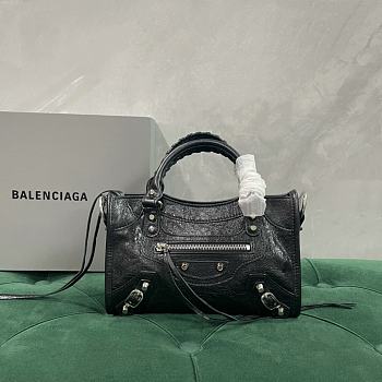 Colestore Balenciaga Classic Mini City Black 24x16x9cm