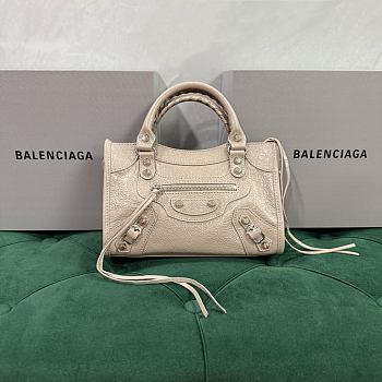 Colestore Balenciaga Classic Mini City Beige 24x16x9cm