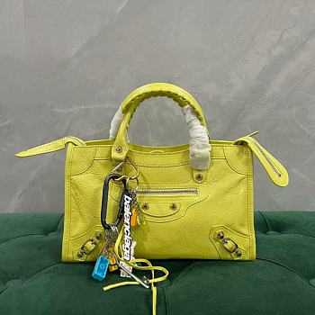 Colestore Balenciaga Classic Medium City Yellow 30x20x10cm