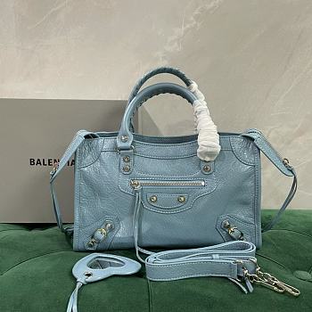Colestore Balenciaga Classic Medium City Blue 30x20x10cm